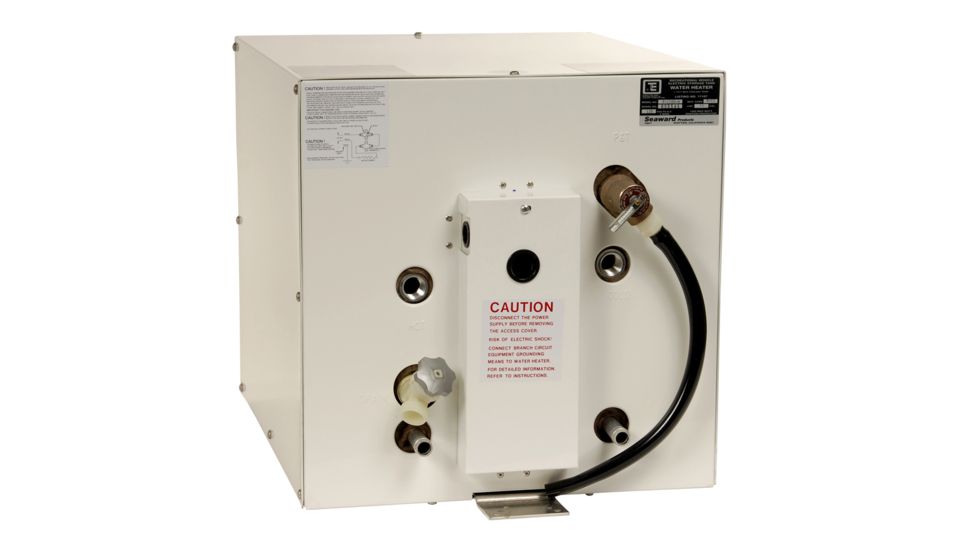 Whale Marine Seaward 11 Gallon Hot Water Heater w/Front Heat Exchanger - White Epoxy - 120V - 1500W 59396