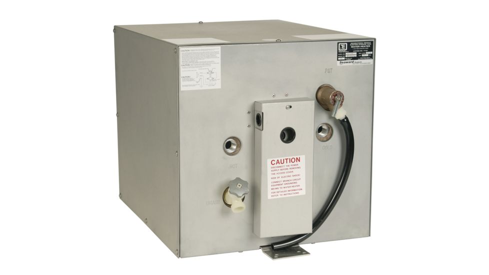 Whale Marine Seaward 11 Gallon Hot Water Heater w/Rear Heat Exchanger - Galvanized Steel - 120V - 1500W 59212