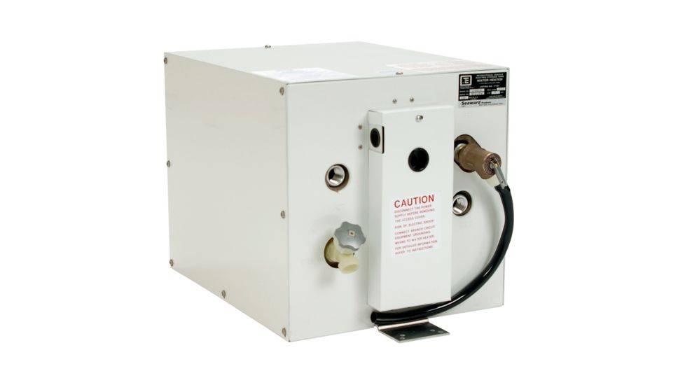 Whale Marine Seaward 6 Gallon Hot Water Heater w/Rear Heat Exchanger - White Epoxy - 120V - 1500W 59397