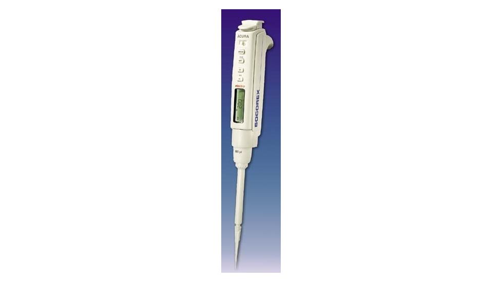Wheaton Socorex Acura Electro Electronic Single-Channel Pipettors with Tip Ejector, Wheaton W820019 Accessories