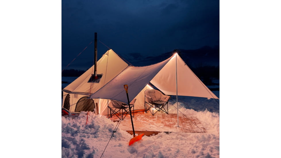 White Duck Avalon Bell Tent, Water Repellent, 16.5ft, WD-0022