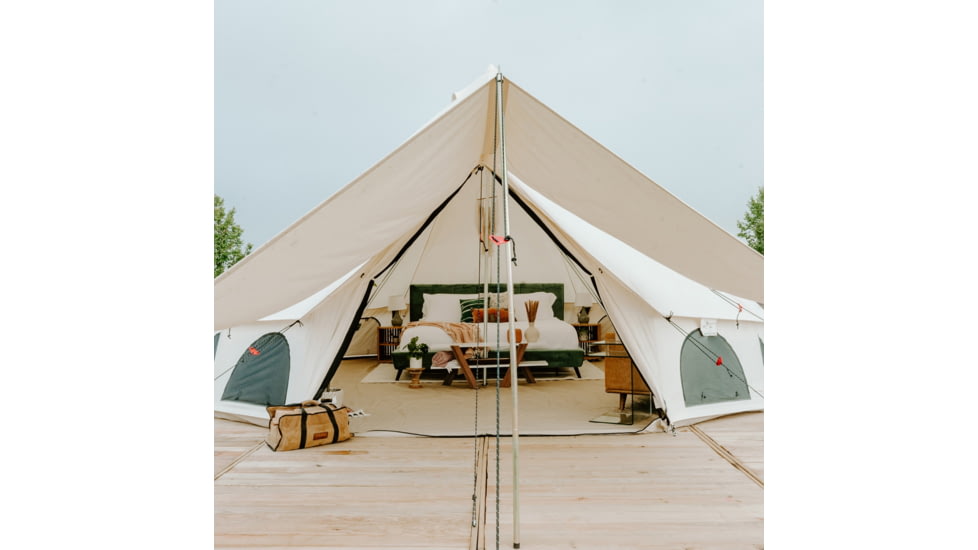 White Duck Avalon Bell Tent, Fire Water Repellent, 20ft, TNT-009155