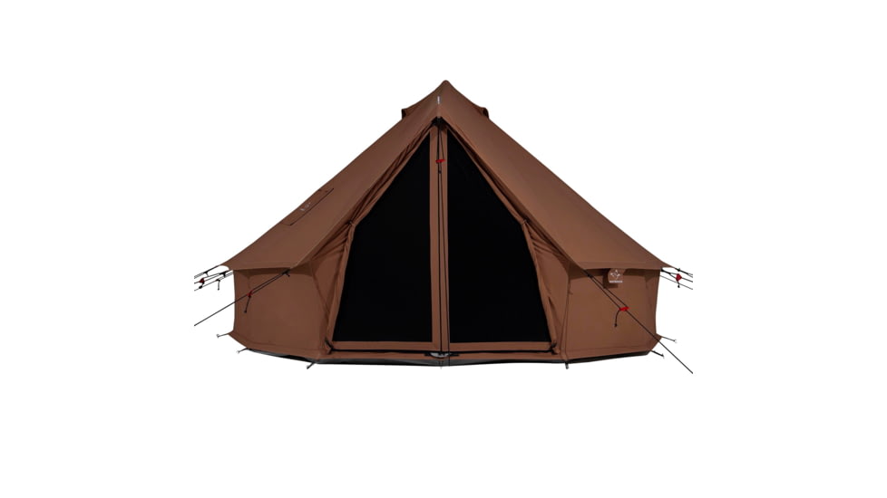 White Duck Regatta Bell Tent, Water Repellent, Desert Red, 20ft, WD-RBT-23