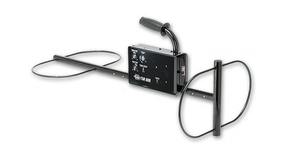 White's Electronics TM 808 Metal Detector, Detection Depth up to 20 Ft / Dual Antenna Standard Coil, Adjustable 19 in - 38 in 800-0320