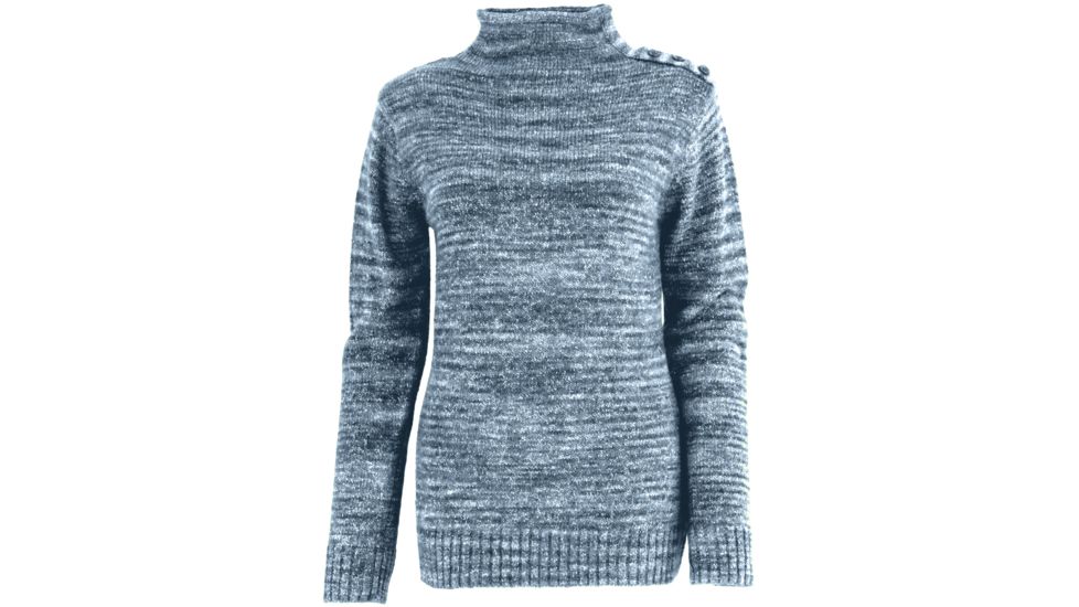 White Sierra Cabin Fever Sweater - Womens-Charcoal Multi-Large