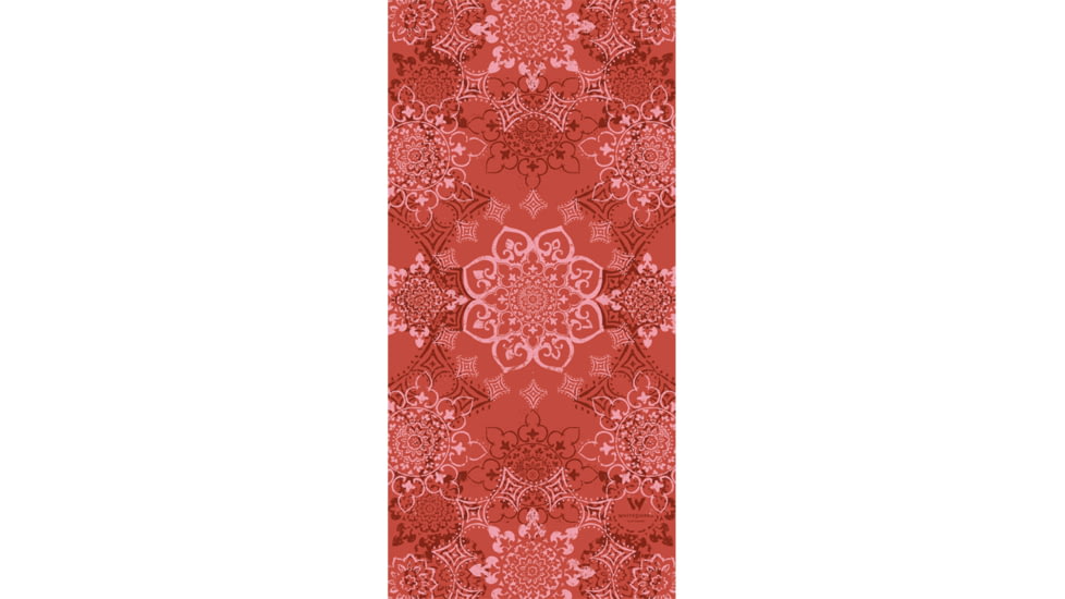White Sierra Kool Multifunctional Headwear-Hibiscus-One Size