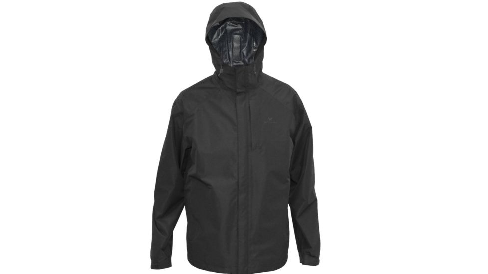 White Sierra Sierra Guide 2.5 Layer Rain Jacket - Mens, Black, Small, T2761M-Black - BLK-SMALL