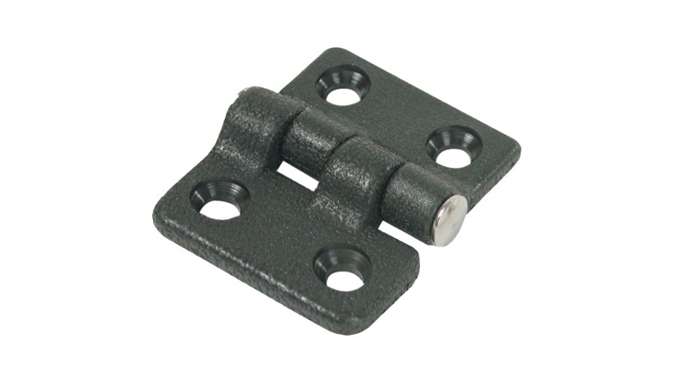 Whitecap Butt Hinge - Black Nylon - 1-1/2" x 1-3/8" 50367