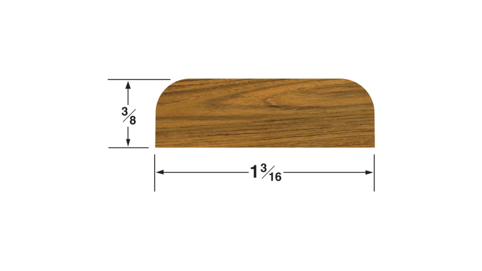 Whitecap Teak Batten - 1-3/16"W 50517