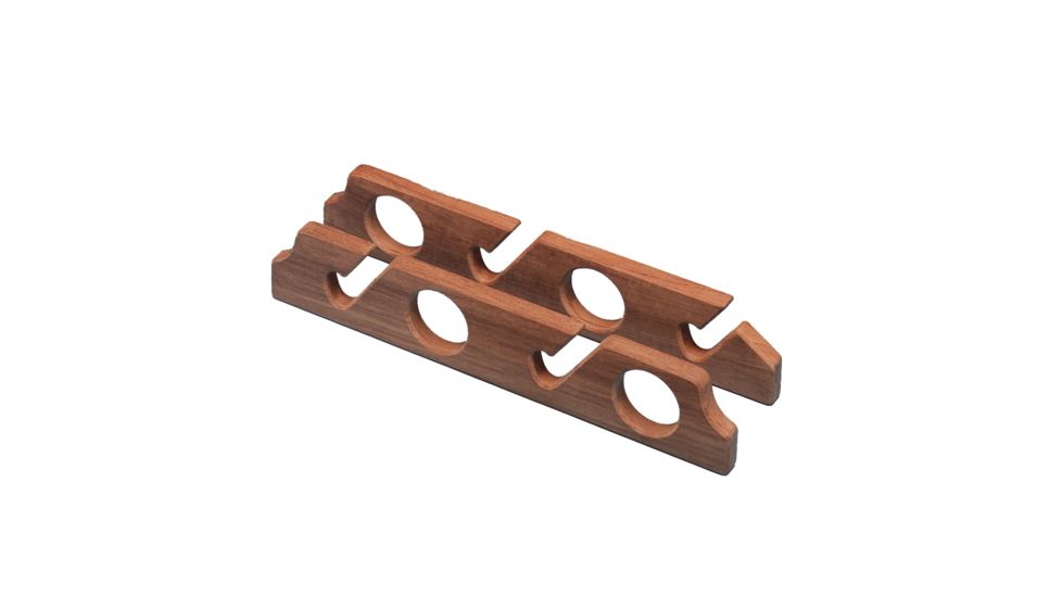 Whitecap Teak Four-Rod Storage Rack - Pair 50796