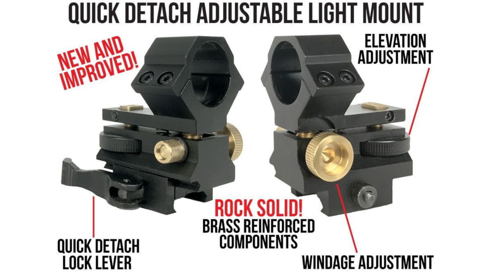 Wicked Hunting Lights W403iC Deluxe Night Hunting Light Kit, Green/Red/White, W2015