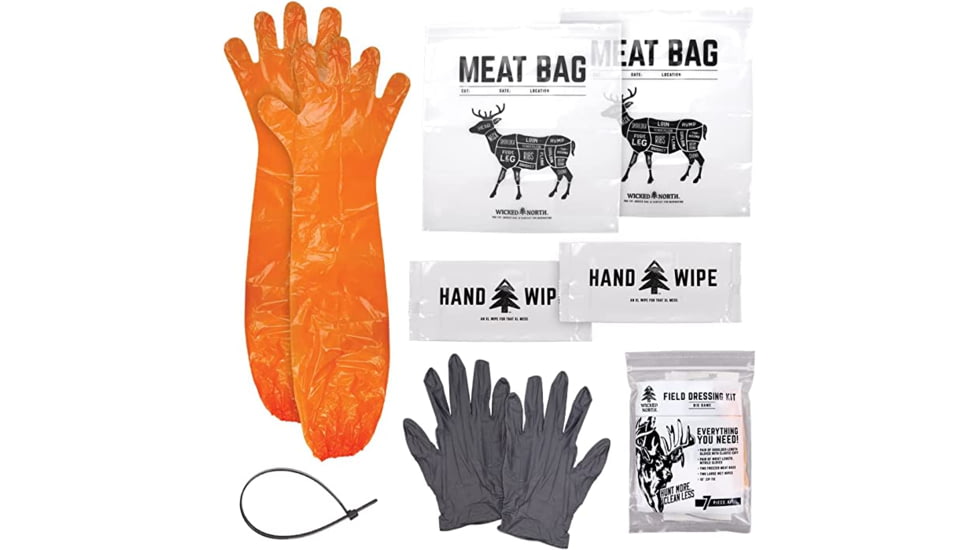 Wicked North Gear Big Game Field Dressing Kit, White, KBG0-0003