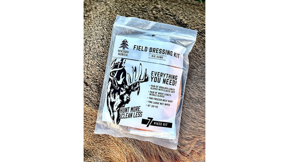 Wicked North Gear Big Game Field Dressing Kit, White, KBG0-0003