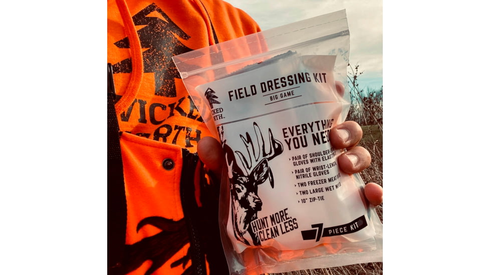 Wicked North Gear Big Game Field Dressing Kit, White, KBG0-0003