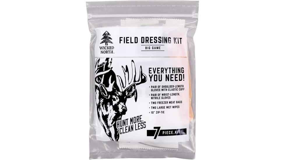 Wicked North Gear Big Game Field Dressing Kit, White, KBG0-0003