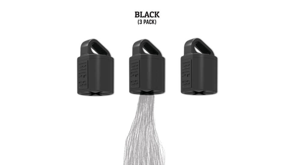 Wicked North Gear Turkey Beard Hanger, 3 Pack, Black, B801-A013-B