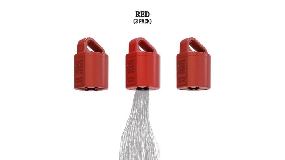 Wicked North Gear Turkey Beard Hanger, 3 Pack, Red, B801-A013-R