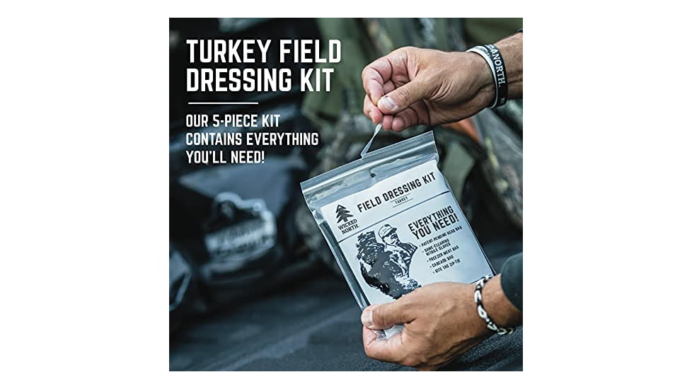 Wicked North Gear Turkey Field Dressing Kit, White, KTF0-0002
