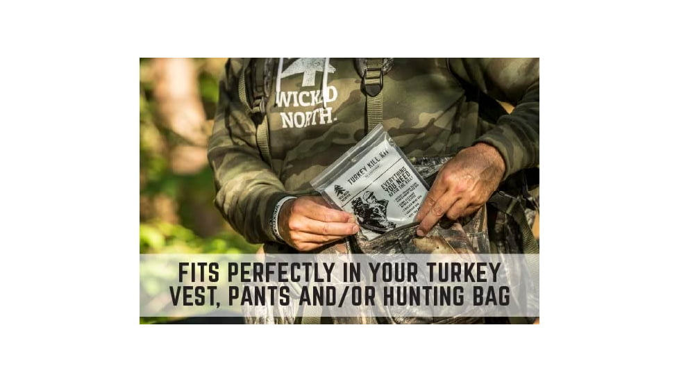 Wicked North Gear Turkey Field Dressing Kit, White, KTF0-0002