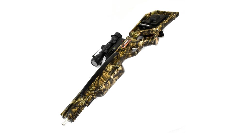 Wicked Ridge Invader X4 Crossbow Package w/Multi-Line Scope, ACUdraw 50, Mossy Oak Country, Medium, WR18005-5531