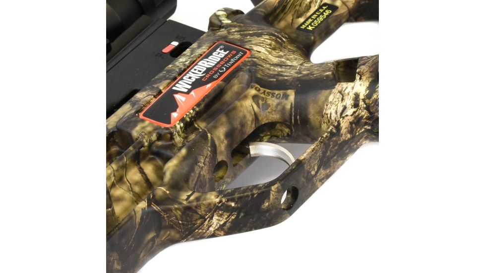 Wicked Ridge Invader X4 Crossbow Package w/Multi-Line Scope, ACUdraw 50, Mossy Oak Country, Medium, WR18005-5531