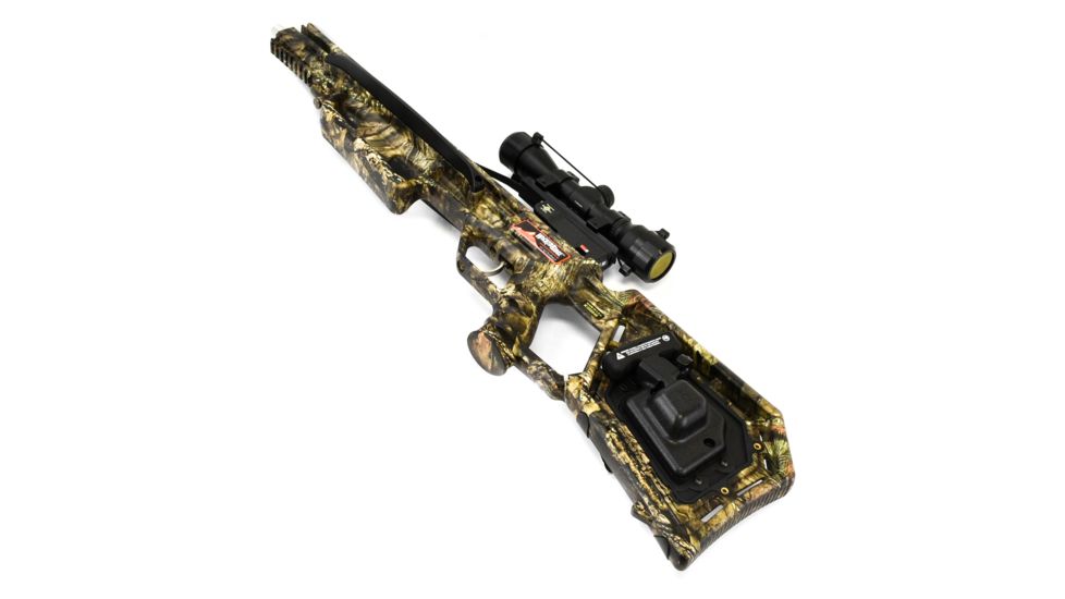Wicked Ridge Invader X4 Crossbow Package w/Multi-Line Scope, ACUdraw 50, Mossy Oak Country, Medium, WR18005-5531