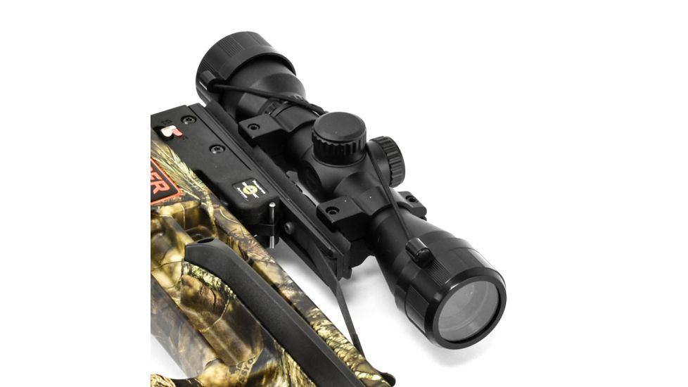 Wicked Ridge Invader X4 Crossbow Package w/Multi-Line Scope, ACUdraw 50, Mossy Oak Country, Medium, WR18005-5531