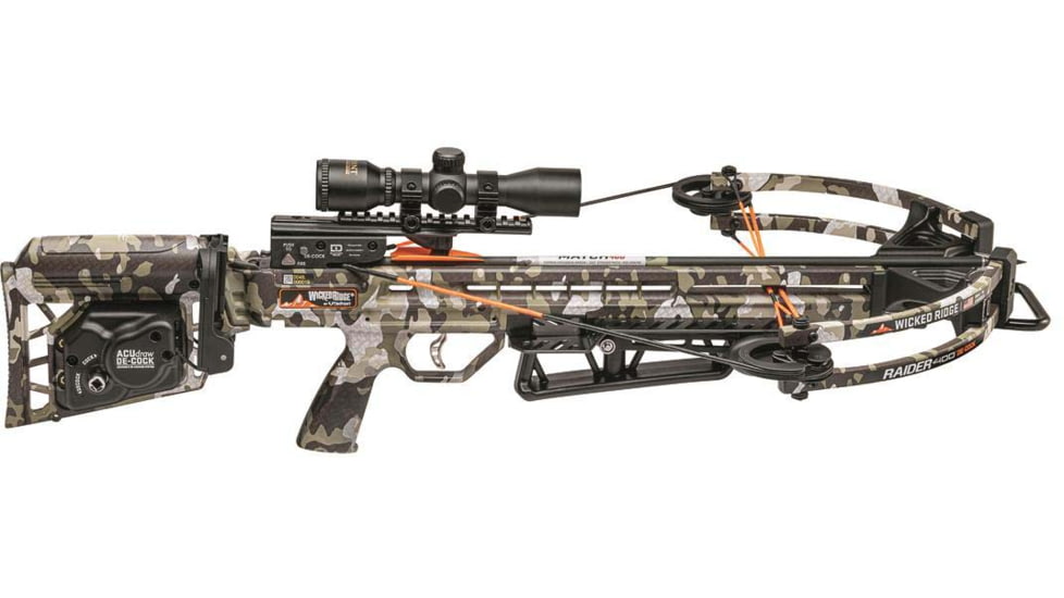 Wicked Ridge Xbow Raider 400 Acudraw De-Cock 400fps Peak XT, WR22005-4538