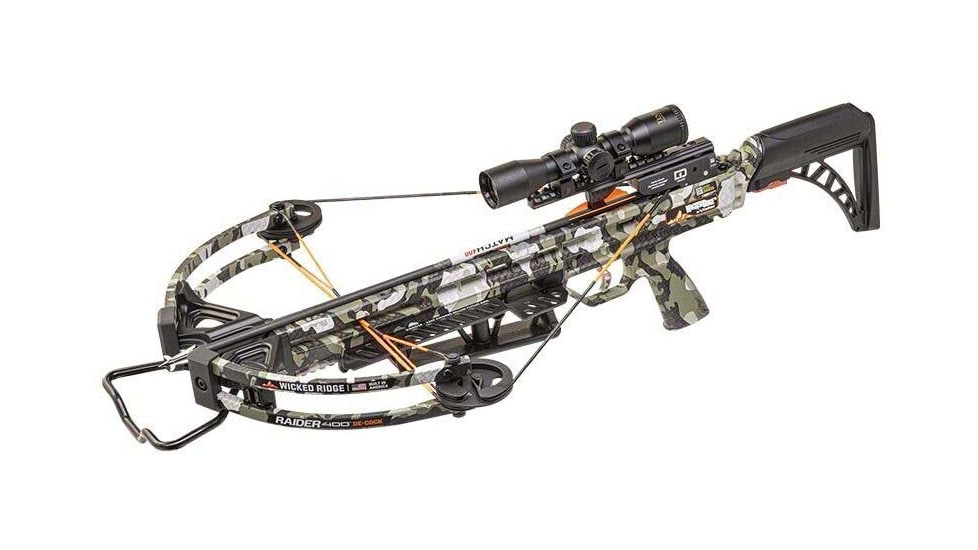 Wicked Ridge Xbow Raider 400 Rope Sled De-cock 400fps Peak