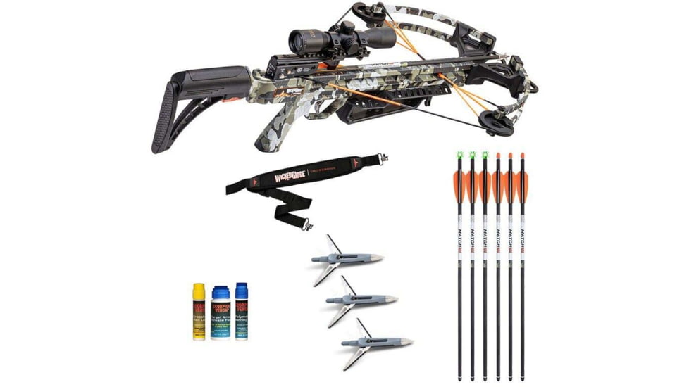Wicked Ridge Raider 400 De-Cock Crossbow, 400fps, Peak, WR230054525