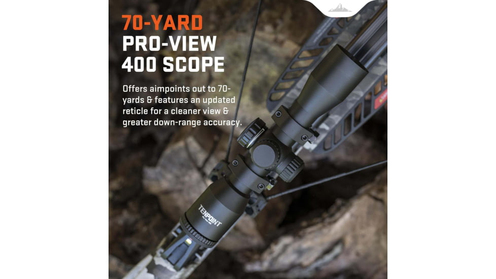 Wicked Tree Gear Ridge Invader M1 Crossbow, 5.8lb, 390fms, Camo, WR24005-4552