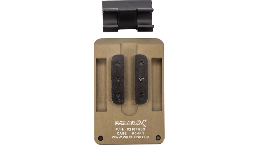 Wilcox DPAM Flight Quick Release Interface Plate, Tan, 62104G03-T