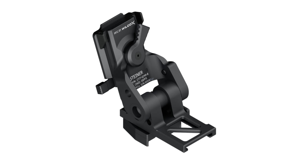 Wilcox G21 Non-Breakaway Base, Fixed MICH/ACH/ECH, Black, 28300G55-B