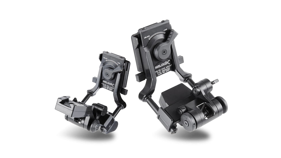 Wilcox G29 Breakaway Night Vision Goggle Mount, Black, 28300G29M-B