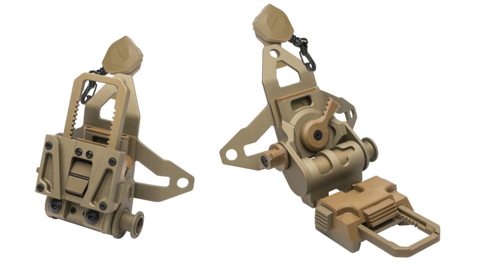 Wilcox G69 Fixed Night Vision Goggle Mount, Tan, 28300G69-T