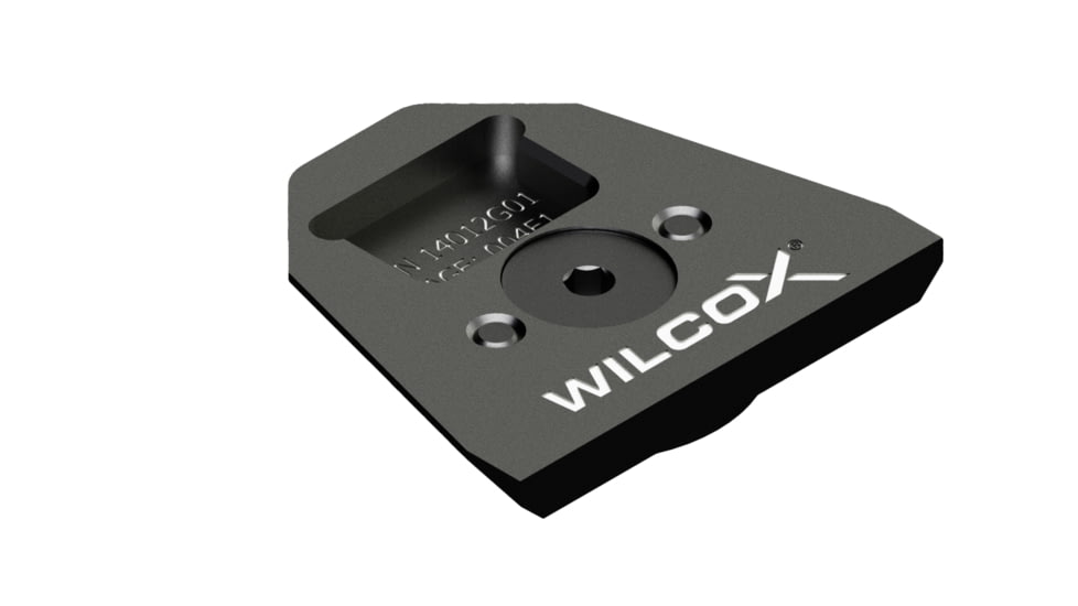 Wilcox NVG Interface Shoe Adapter, AN/PVS-31, Black, 14012G01