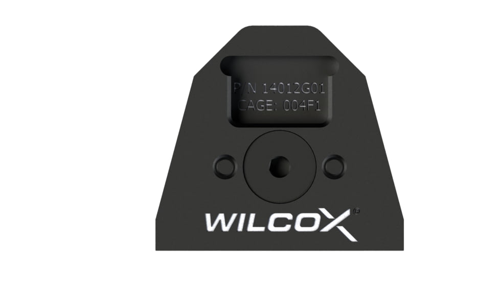 Wilcox NVG Interface Shoe Adapter, AN/PVS-31, Black, 14012G01