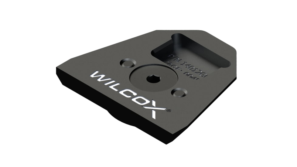 Wilcox NVG Interface Shoe Adapter, AN/PVS-31, Black, 14012G01