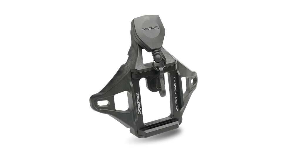 Wilcox Three Hole Shroud with Lanyard and Cup Assembly, Black, 56100G35-B