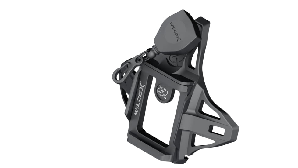 Wilcox WLS Three Hole Shroud with Lanyard, Black, 56108G01-B