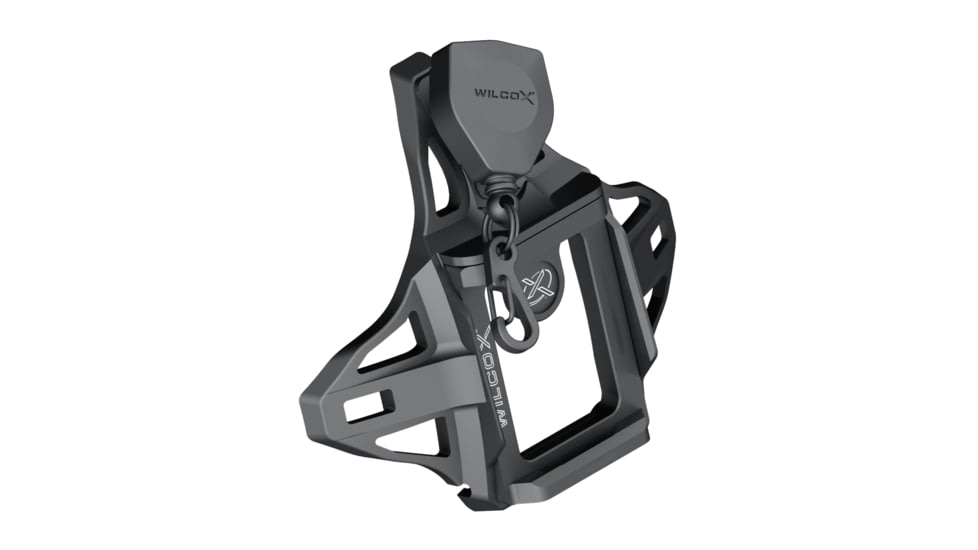 Wilcox WLS Three Hole Shroud with Lanyard, Black, 56108G01-B