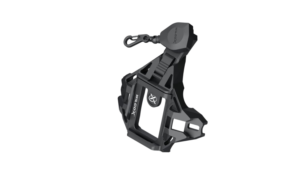 Wilcox WMS Universal Three Hole Shroud with Lanyard, Black, 50200G01-B