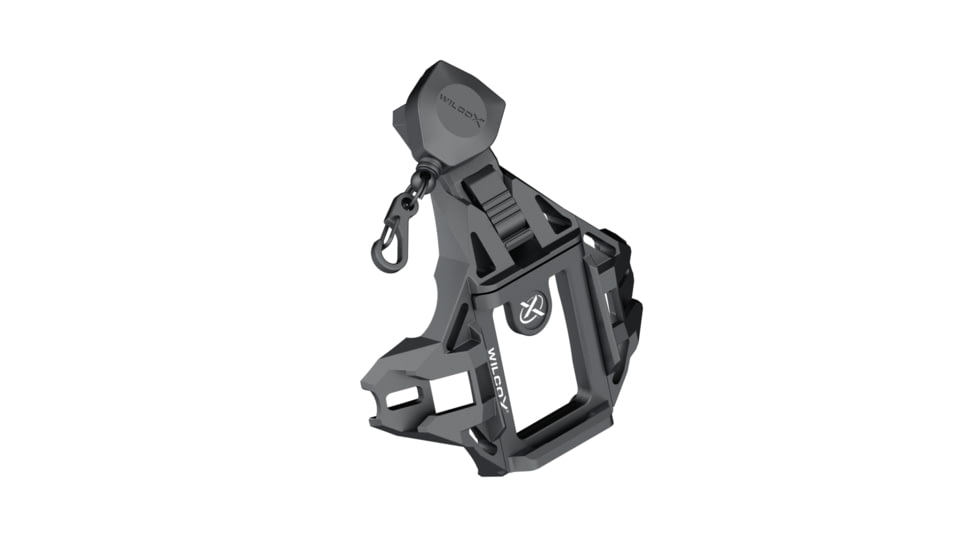 Wilcox WMS Universal Three Hole Shroud with Lanyard, Black, 50200G01-B