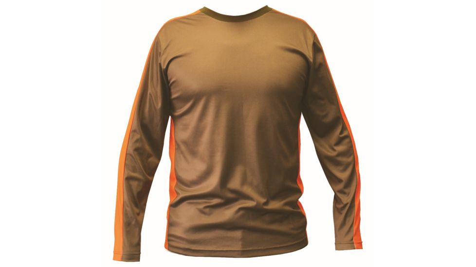 WILDFOWLER Quick-Dry Long Sleeve Mens T-Shirt, Upland, 2X QDLTUPL-2X