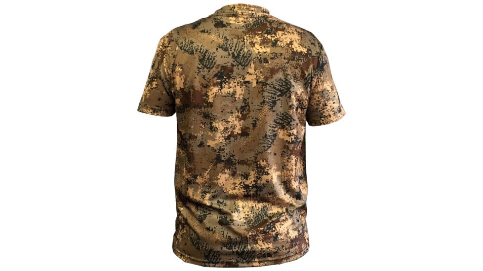 Wildfowler Quick-Dry Short Sleeve Mens T-Shirt, Digital Camo, Medium, QDT-DG-M