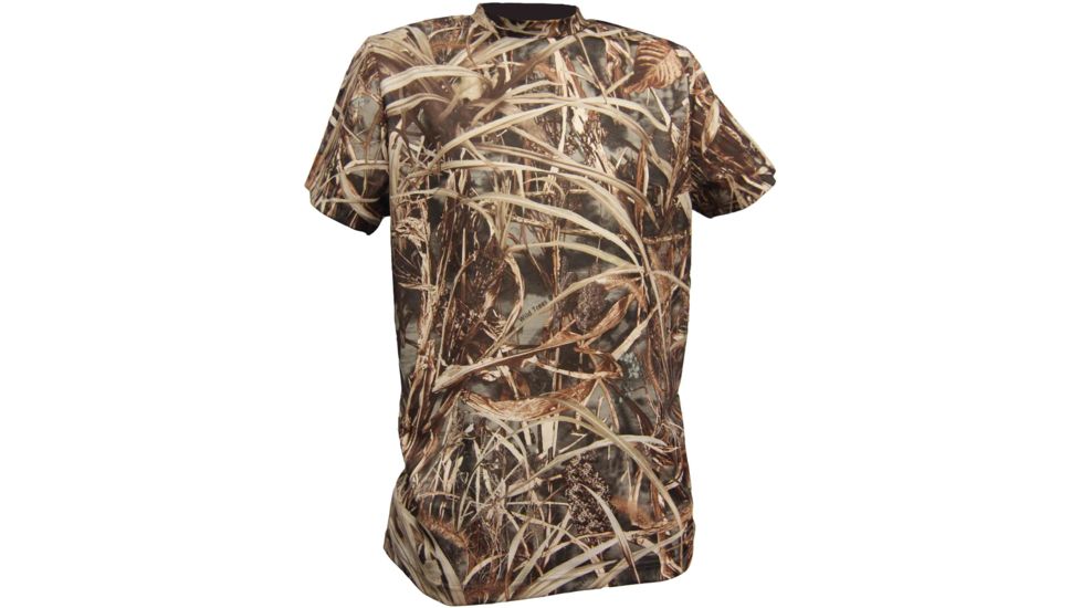 Wildfowler Quick-Dry Short Sleeve Mens T-Shirt, Wildgrass, Medium, QDT-WG-M