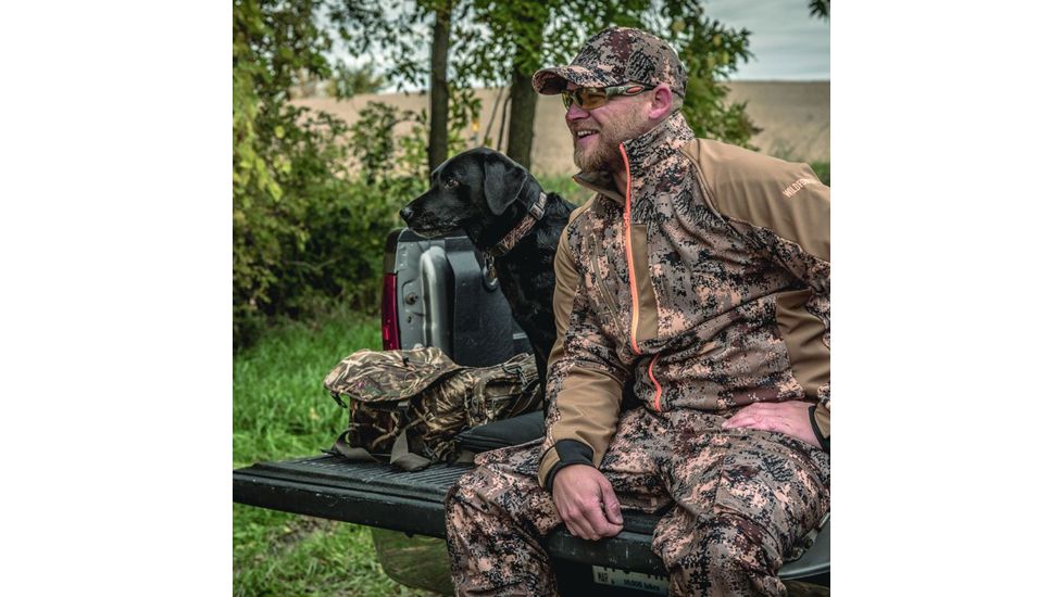 WILDFOWLER Wildfowler Soft Shell Men's Jacket, Digital Camo, Medium, S1681-WTDG-M, S1681-WTDG-M