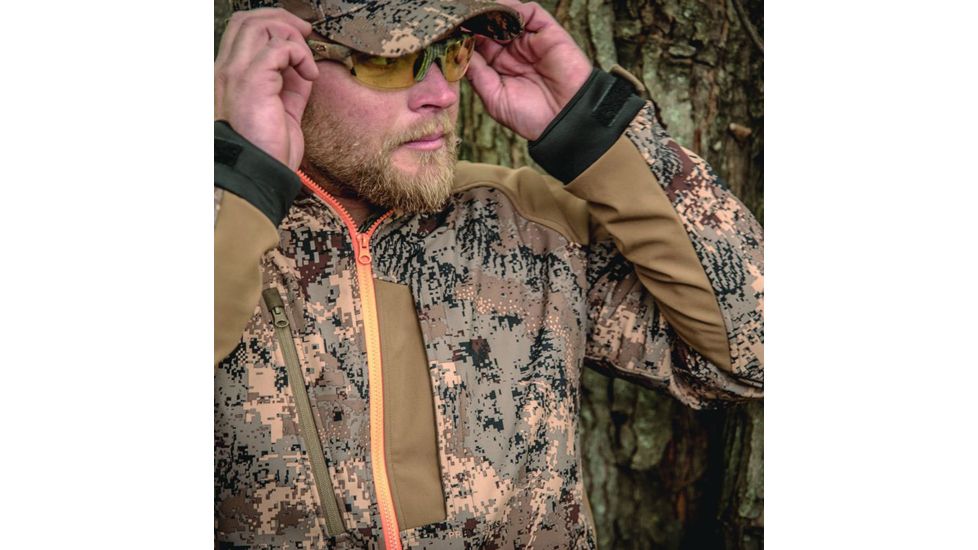 Wildfowler Soft Shell Mens Jacket, Digital Camo, Medium, S1681-WTDG-M