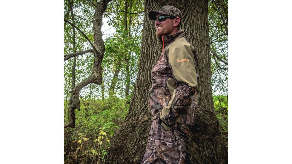 Wildfowler Soft Shell Mens Jacket, Nature Brown, 3XL, S1681-WTNB-3X