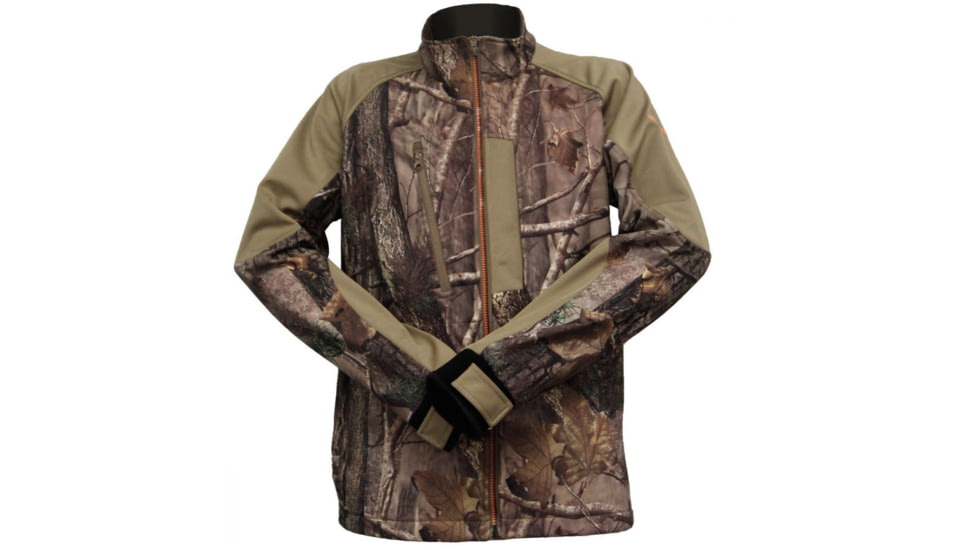 WILDFOWLER Soft Shell Jacket - Men's, Nature Brown, 3XL, S1681-WTNB-3X